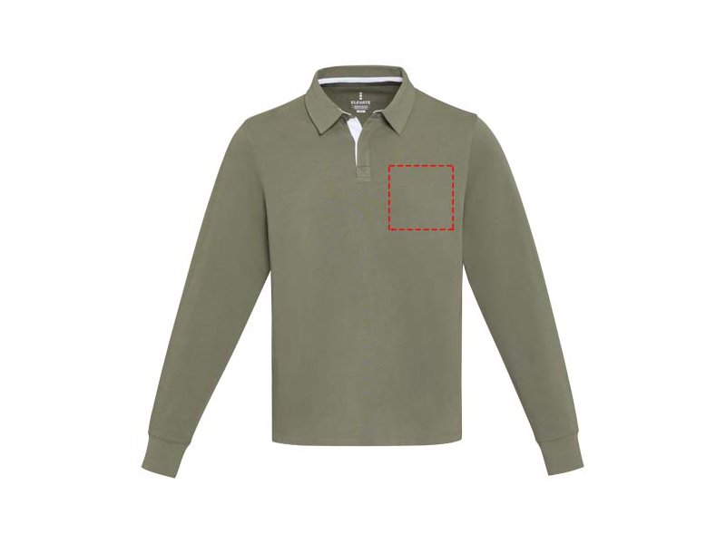 Elevate Clyde organic rugbypolo Elevate Clyde organic rugbypolo