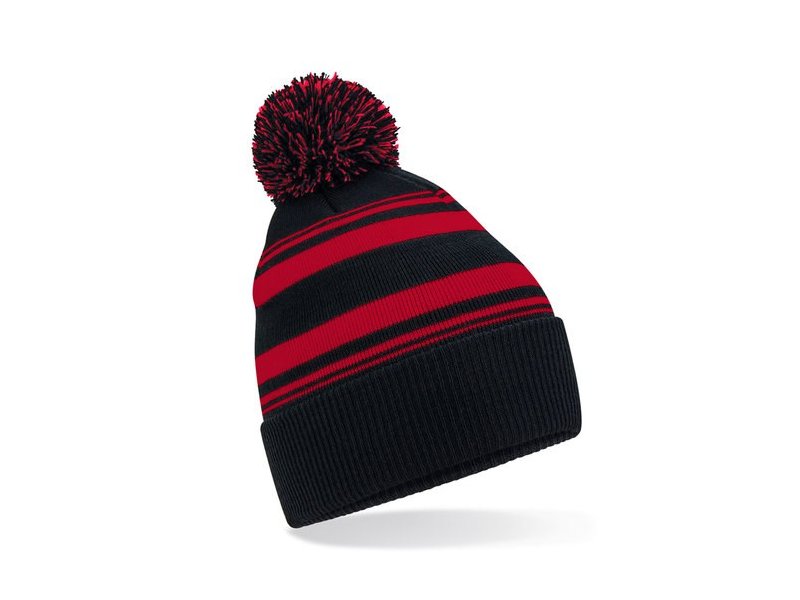 Beechfield - Striped Fan Beanie