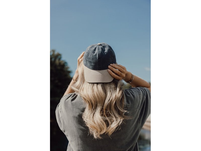 BEAU AWARE™ Washed 6 panel twill two tone cap BEAU AWARE™ Washed 6 panel twill two tone cap