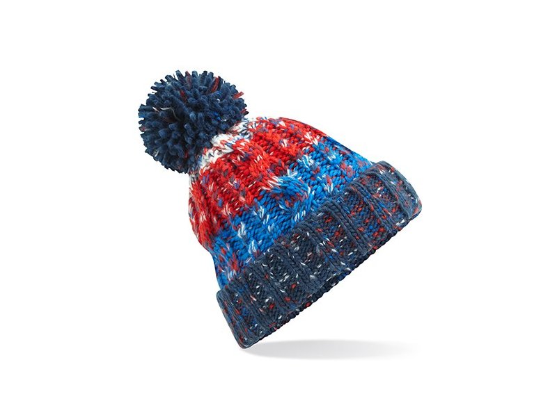 Beechfield - Corkscrew Pom Pom Beanie Beechfield - Corkscrew Pom Pom Beanie