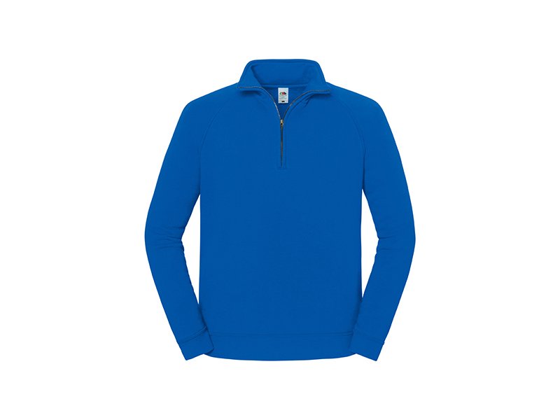 Fruit of the Loom Iconic Zip Neck Sweater