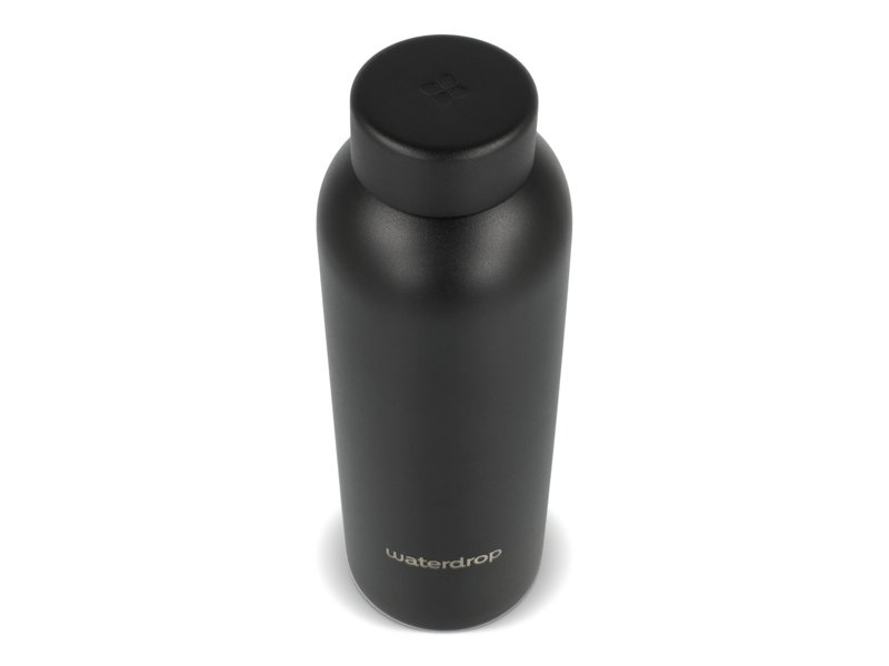 Waterdrop Roestvrijstalen Fles met Stalen dop 600ml Waterdrop Roestvrijstalen Fles met Stalen dop 600ml