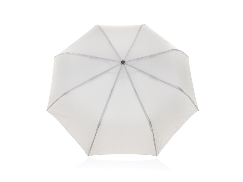 Kaycey 21" AWARE™ RPET Acaciahouten mini auto open paraplu Kaycey 21" AWARE™ RPET Acaciahouten mini auto open paraplu