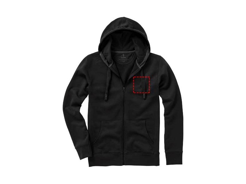 Arora heren hoodie met ritssluiting Arora heren hoodie met ritssluiting