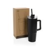 Tana Gerecyclede Plastic Tumbler met Handvat 900 ml - Duurzame Drinkfles | Totziens Promotions Tana Gerecyclede Plastic Tumbler met Handvat 900 ml - Duurzame Drinkfles | Totziens Promotions