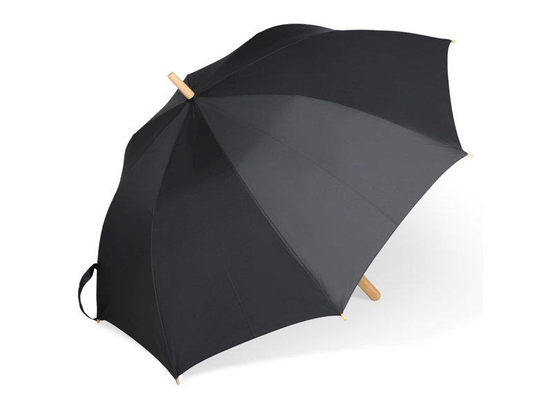 Stok paraplu 25” R-PET recht handvat auto open
