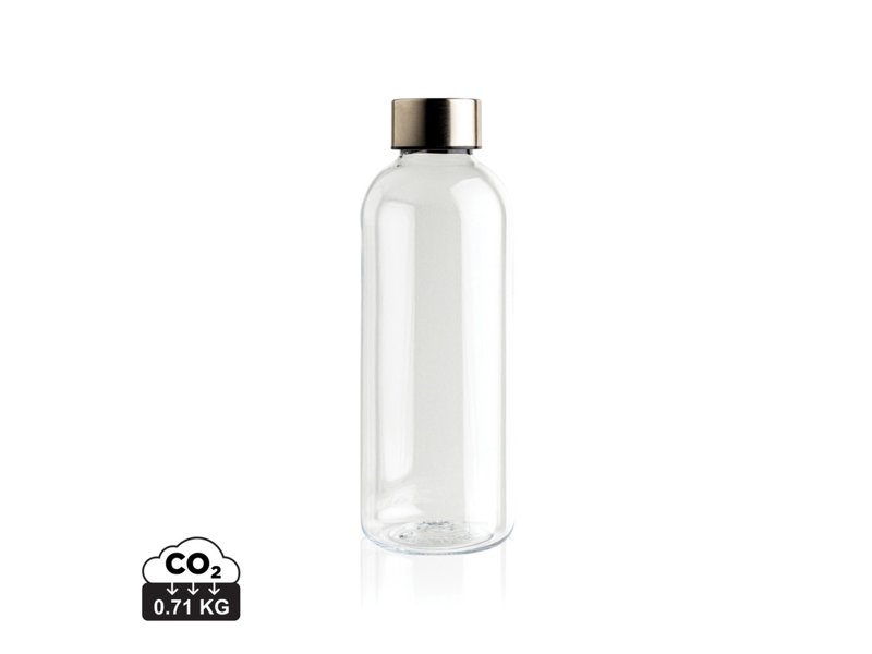Lekvrije waterfles met metallic dop