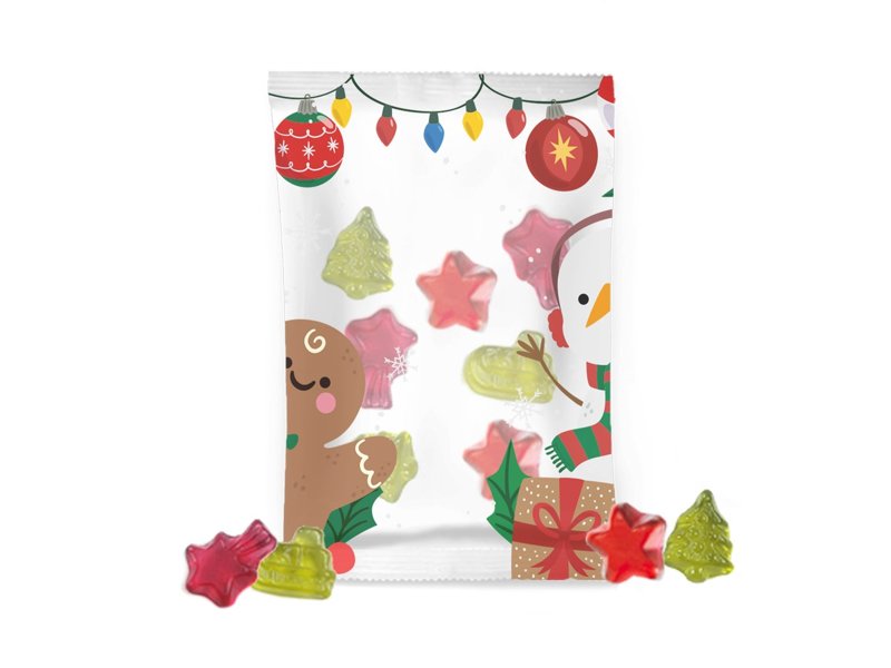 Vruchtengummies Kerstvorm