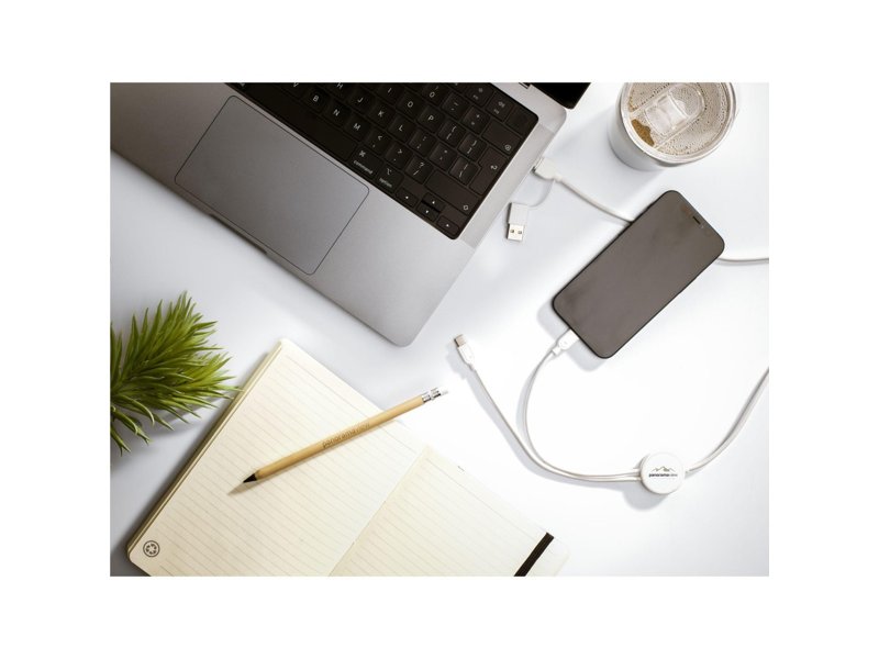 Monti Recycled Leather Notebook A5 notitieboek