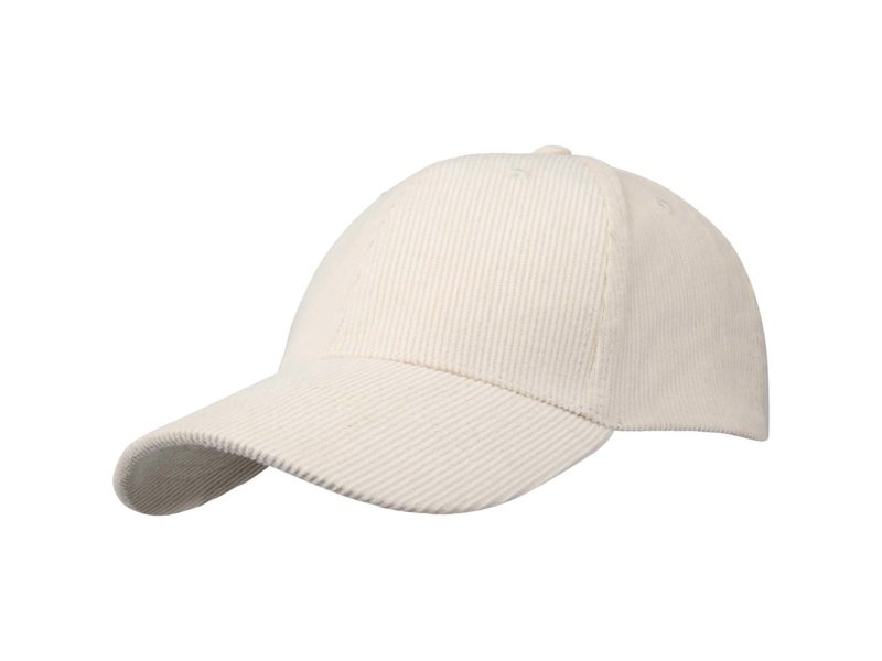 Hutton 6 panel cap van gerecycled corduroy Hutton 6 panel cap van gerecycled corduroy