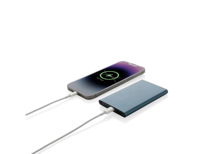 RCS gerecycled plastic/alu 4000 mah powerbank met type C