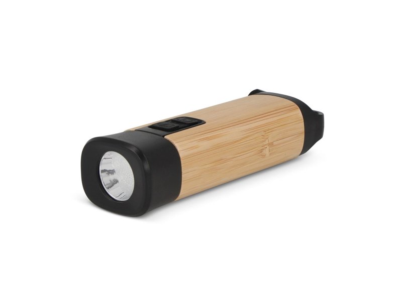 Oplaadbare R-ABS & Bamboe zaklamp