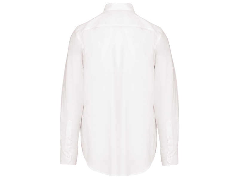Kariban Heren non-iron overhemd lange mouwen