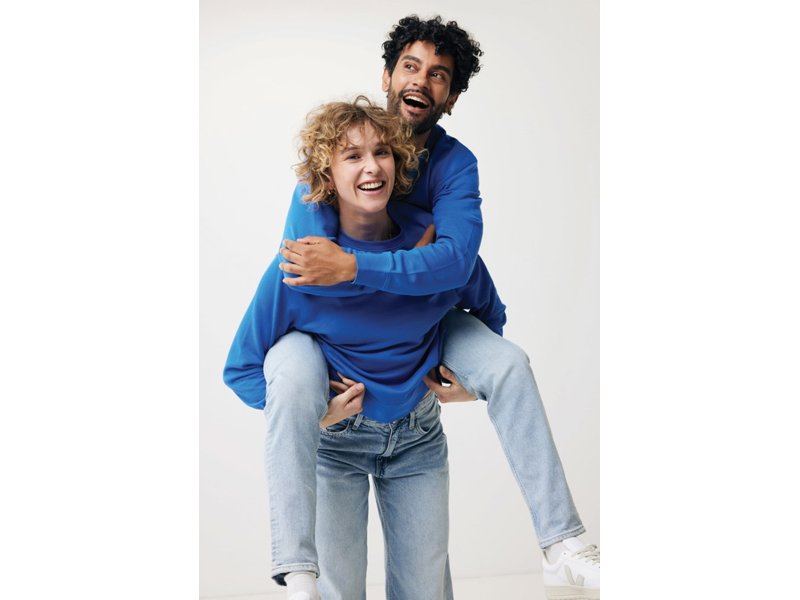 Iqoniq Etosha lichtgewicht gerecycled katoen sweater Iqoniq Etosha lichtgewicht gerecycled katoen sweater