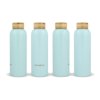 Waterdrop Roestvrijstalen Fles met Bamboe dop 600ml Waterdrop Roestvrijstalen Fles met Bamboe dop 600ml