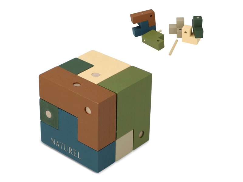 InSideOut FSC Houten Kubus think iq puzzel InSideOut FSC Houten Kubus think iq puzzel