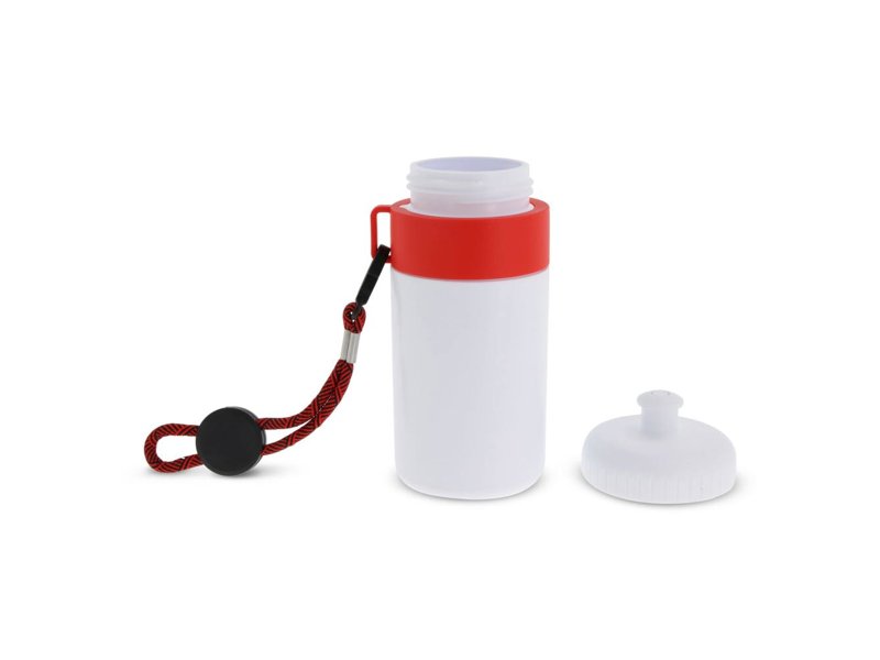 Bidon met rand en koord 500ml