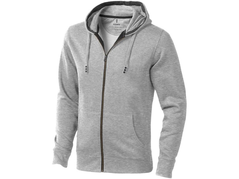 Arora heren hoodie met ritssluiting Arora heren hoodie met ritssluiting