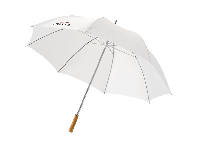 Luxe Golfparaplu Karl met Houten Handvat - Paraplu's Bedrukken met Uw Logo Luxe Golfparaplu Karl met Houten Handvat - Paraplu's Bedrukken met Uw Logo