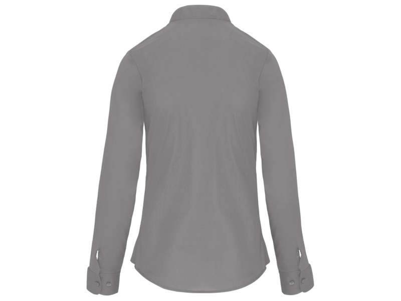 Kariban Damesblouse met "Mao" kraag lange mouwen Kariban Damesblouse met "Mao" kraag lange mouwen