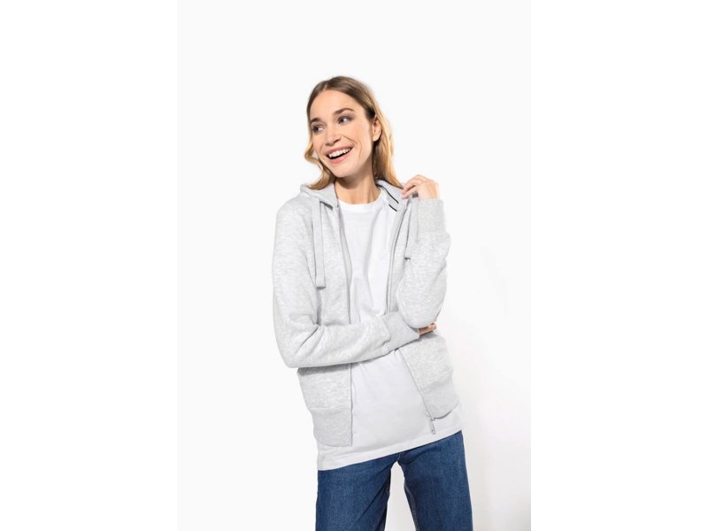 Damevest van Kariban, leuk als dames teamsweaters met logo