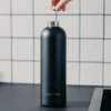 Waterdrop Roestvrijstalen Fles met Stalen dop 600ml Waterdrop Roestvrijstalen Fles met Stalen dop 600ml