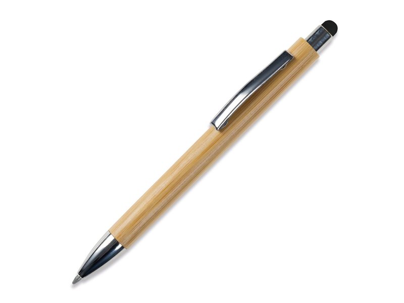 Balpen New York bamboe met stylus