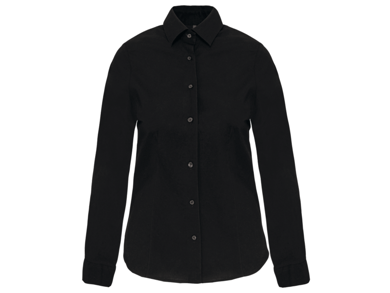 Kariban Dames stretch blouse lange mouwen Kariban Dames stretch blouse lange mouwen