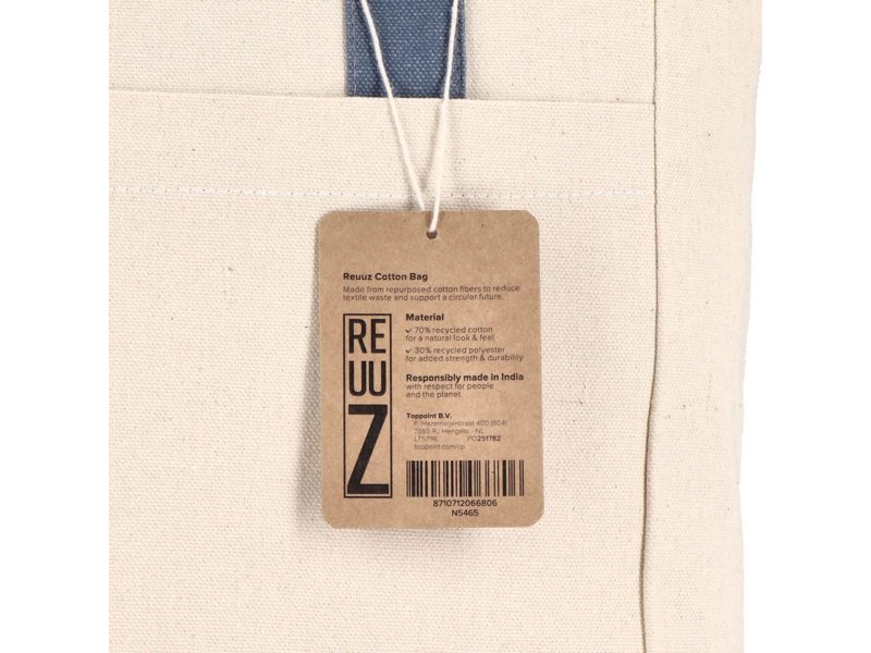 InSideOut Reuuz Canvas Draagtas 33 x 42 x 10 cm InSideOut Reuuz Canvas Draagtas 33 x 42 x 10 cm