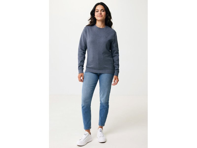 Sweater van gerecycled katoen sweater ongeverfd - minder belasting van het milieu