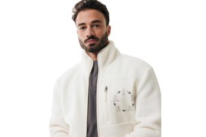 Fleece vesten borduren