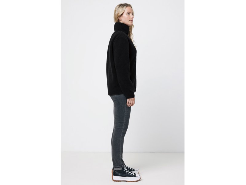 IQONIQ Diran gerecycled polyester pile-fleece jas