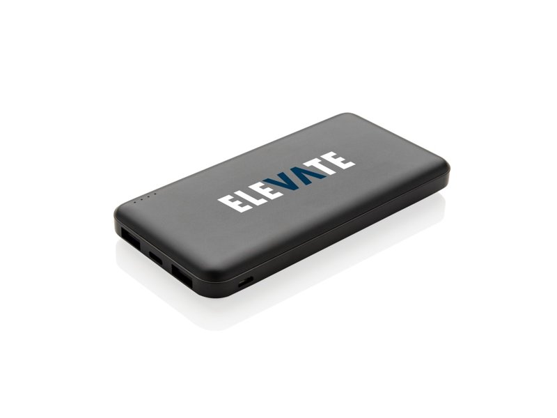 High density 10.000 mAh zakformaat powerbank