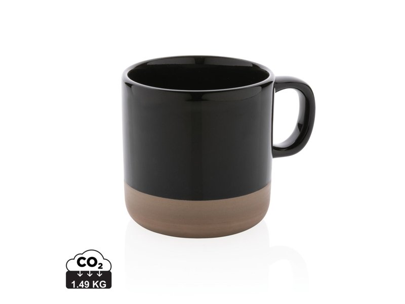 Geglazuurde keramische mok Geglazuurde keramische mok