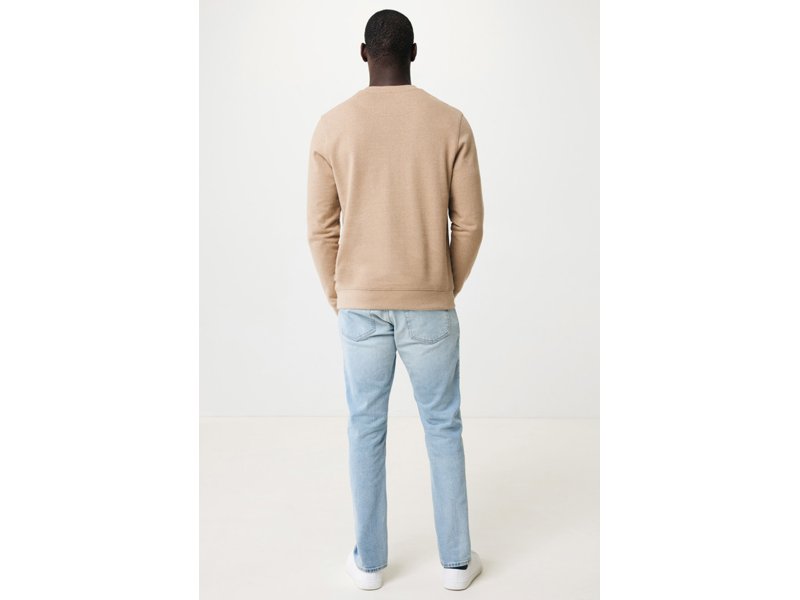 Sweater van gerecycled katoen sweater ongeverfd - minder belasting van het milieu Sweater van gerecycled katoen sweater ongeverfd - minder belasting van het milieu