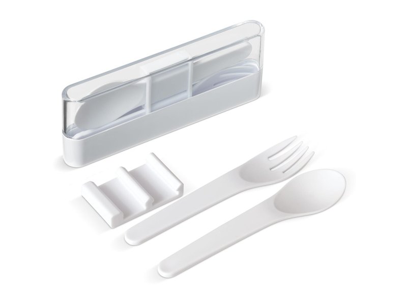 Lunchbestek in opbergbox