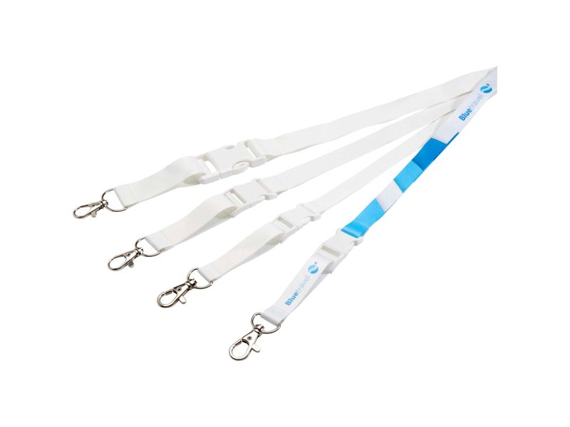 Bucks lanyard in kleur (dubbelzijdig)