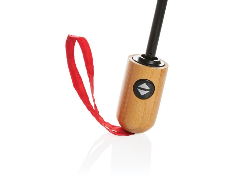 21" Impact AWARE™ RPET 190T bamboo auto open/dicht paraplu 21" Impact AWARE™ RPET 190T bamboo auto open/dicht paraplu