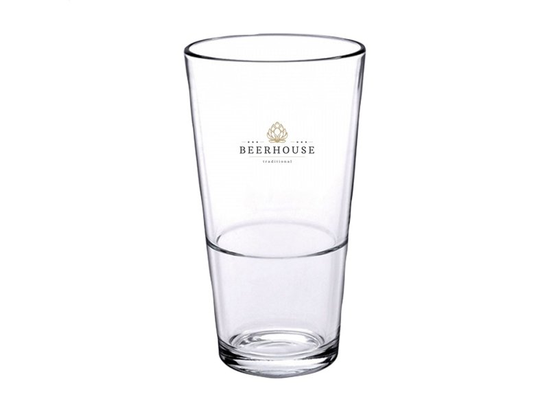 Bierglas Vaasje Stapelbaar 340 ml