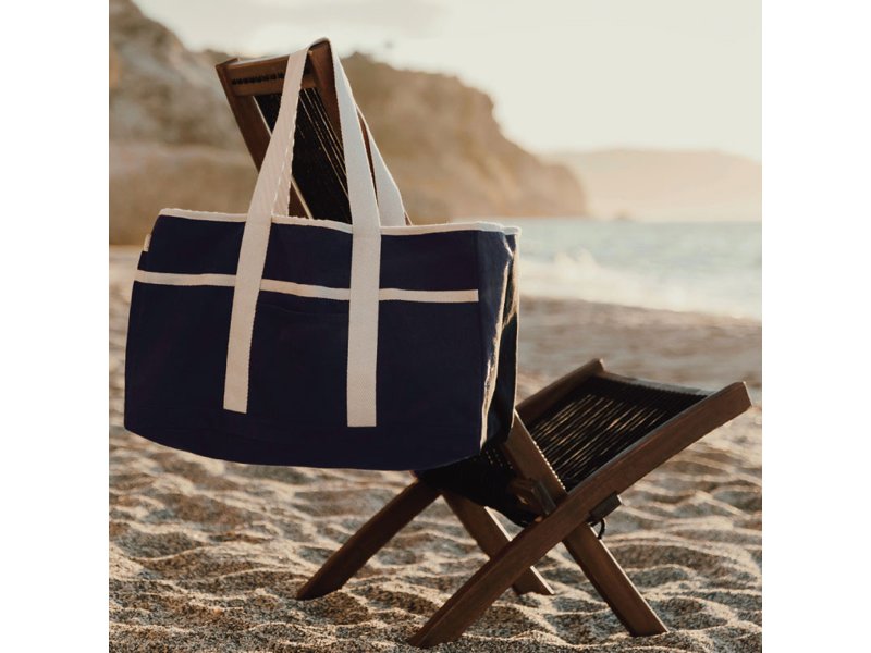 VINGA canvas strandtas Volonne