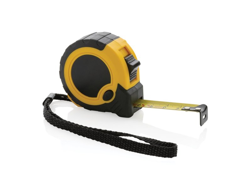 RCS gerecycled plastic 3M/16 mm rolmaat met stopknop RCS gerecycled plastic 3M/16 mm rolmaat met stopknop