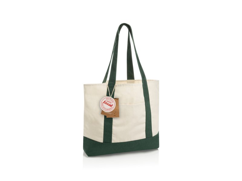 SHOP LOCAL AWARE™ recycled cotton 350gsm Tote bag SHOP LOCAL AWARE™ recycled cotton 350gsm Tote bag
