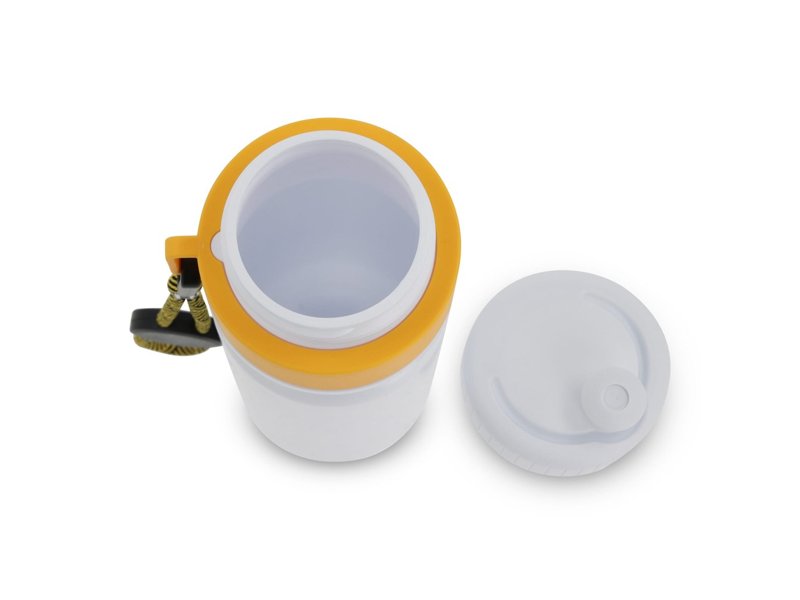 Sportfles met rand en koord 750ml Sportfles met rand en koord 750ml