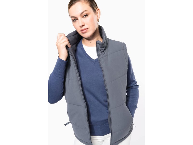 Kariban Met fleece gevoerde bodywarmer Kariban Met fleece gevoerde bodywarmer