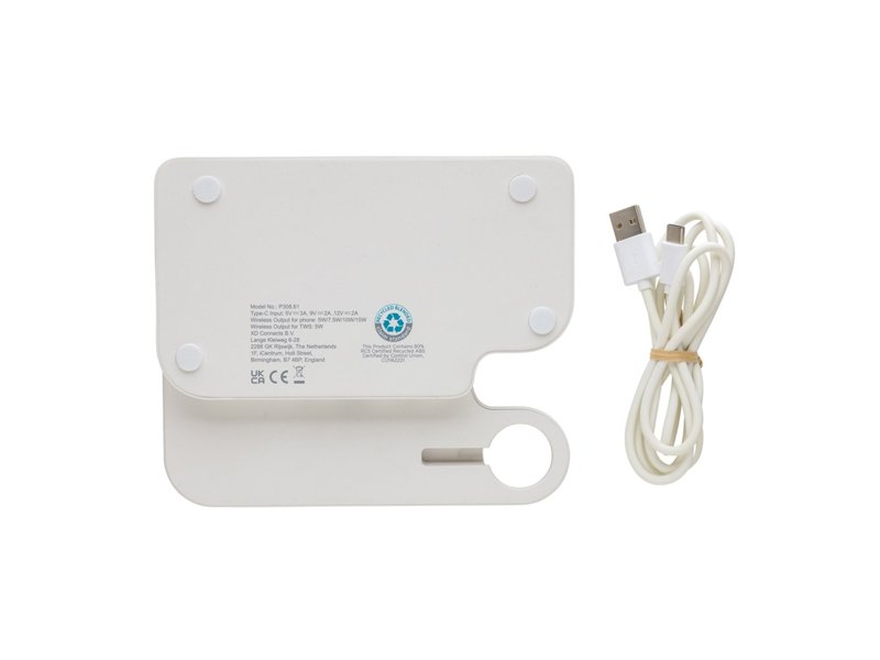 Joltz RCS dubbele 15W-oplader van gerecycled plastic