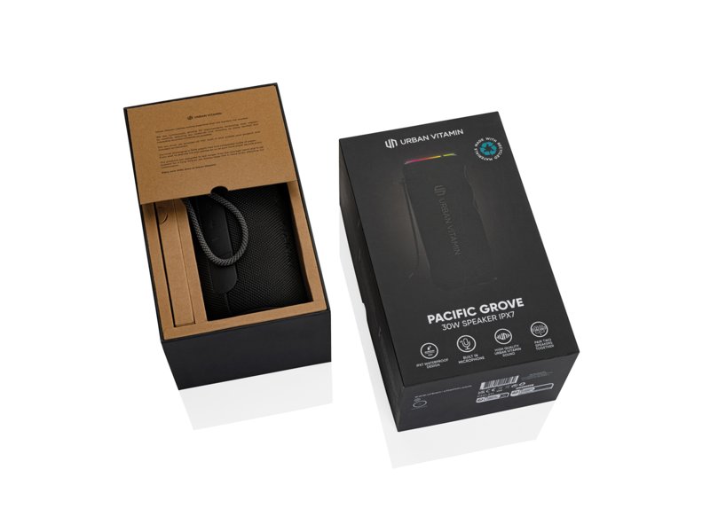 Urban Vitamin Pacific Grove RCS rplastic 30W speaker IPX7 Urban Vitamin Pacific Grove RCS rplastic 30W speaker IPX7