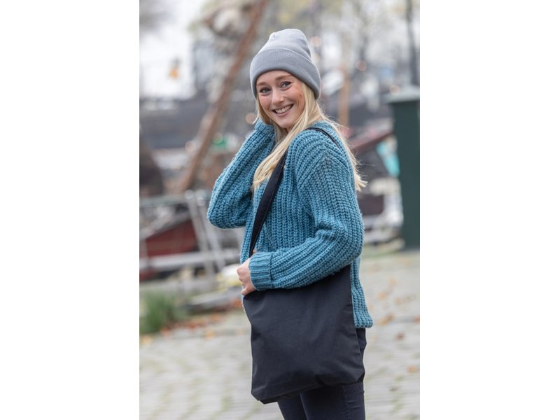 Impact AWARE™ gerecycled katoenen draagtas 330gsm