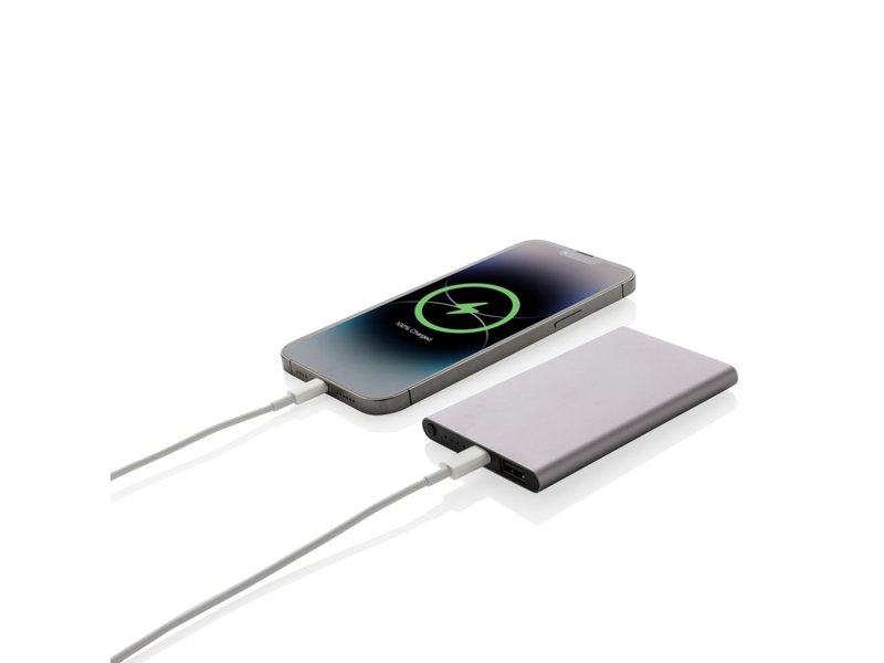 RCS gerecycled plastic/alu 4000 mah powerbank met type C