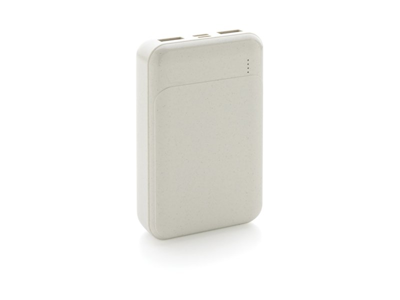 RCS standaard recycled plastic 10.000 mAh powerbank