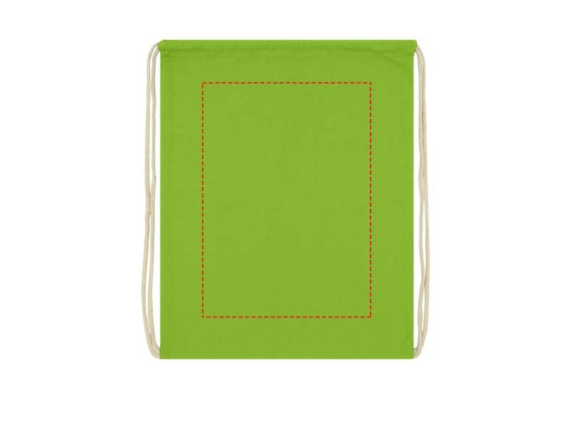 Oregon 140 g/m² katoenen rugzak met trekkoordsluiting 5L